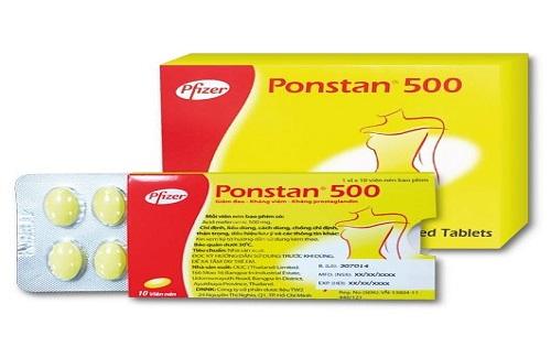 Ponstan - Thông tin cơ bản và hướng dẫn sử dụng thuốc