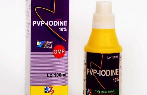 Pvp - iodine 10% lọ 100ml và một số thông tin cơ bản