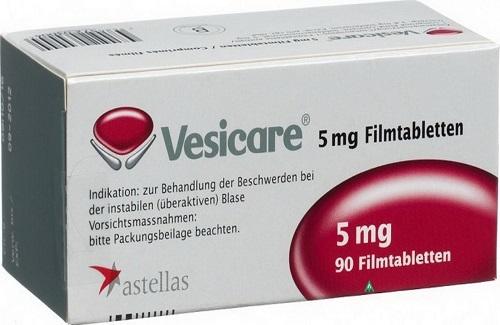Vesicare - Công dụng, liều dùng và thông tin cơ bản về thuốc