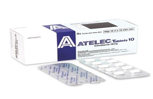 Atelec - Thuốc có công dụng điều trị tăng huyết áp