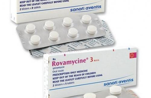 Rovamycine - thành phần và hướng dẫn sử dụng của thuốc