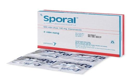 Sporal - Thuốc có công dụng điều trị nhiễm nấm hiệu quả