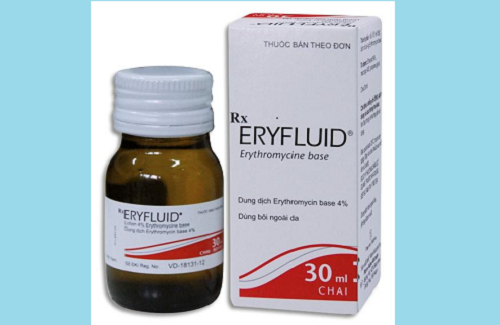 Eryfluid - Thuốc điều trị mụn trứng cá dạng bôi tại chỗ
