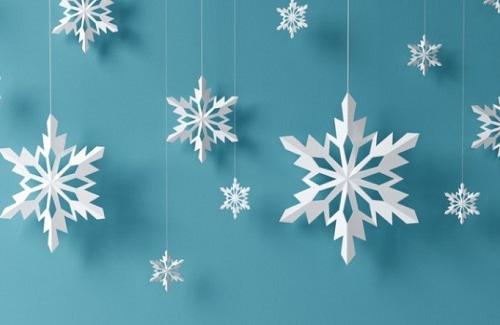 Cách cắt bông tuyết bằng giấy đơn giản mà đẹp mắt cho mùa Giáng sinh