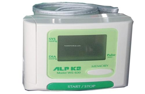 Máy đo huyết áp điện tử cổ tay ALPK2 WS-630 và những thông tin cơ bản
