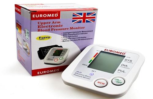 Máy đo huyết áp EUROMED - Bắp tay và một số thông tin cơ bản