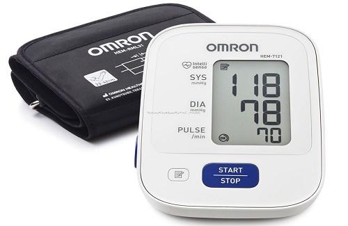 Máy đo huyết áp bắp tay Omron HEM-7121 và một số thông tin cơ bản