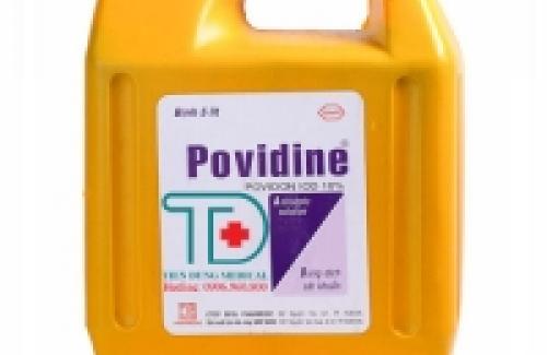 Những lưu ý khi sử dụng dung dịch sát khuẩn Povidine 10% (5 lit)