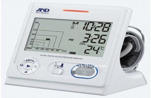 Máy đo huyết áp bắp tay UA - 855 và một số thông tin cơ bản
