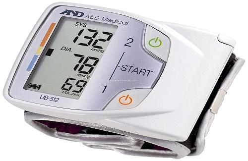 Máy đo huyết áp cổ tay UB - 512 và một số thông tin cơ bản