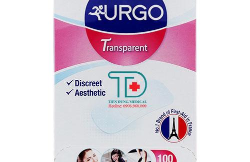 Băng cá nhân trong Urgo Transparent 100 rất tiện lợi cho người sử dụng
