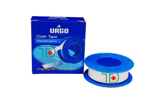 Băng keo lụa Urgo 1.25 ít gây dị ứng thích hợp cho da nhạy cảm