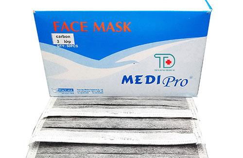 Khẩu trang than hoạt tính MediPro an toàn cho người sử dụng