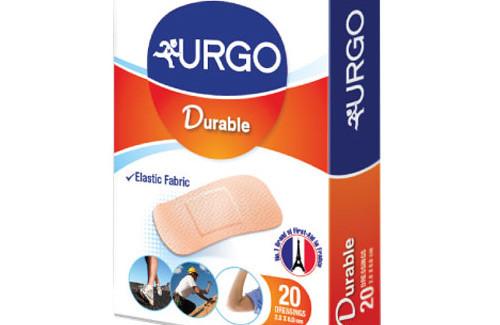 Urgo cá nhân Durable 20 miếng giúp bảo vệ các vết thương