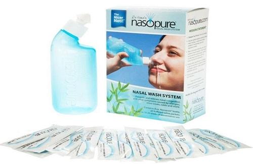Rửa mũi xoang Nasopure Nasal Wash và một số thông tin cơ bản