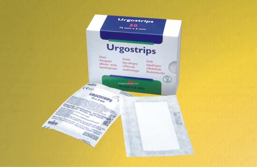 Băng thay chỉ khâu da Urgostrips thích hợp cho da nhạy cảm