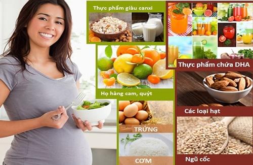 Chế độ dinh dưỡng cần thiết giúp mẹ bầu có một thai kỳ khỏe mạnh