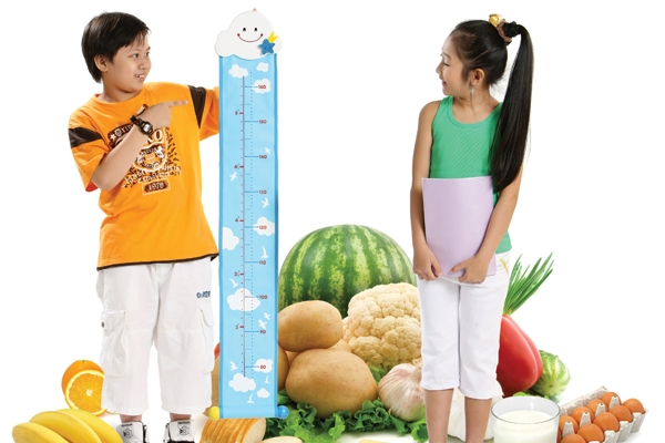 Tăng cường hấp thụ giúp trẻ tăng cân, tăng chiều cao