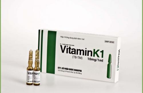 Một số thông tin cần biết về thuốc tiêm Vitamin K1