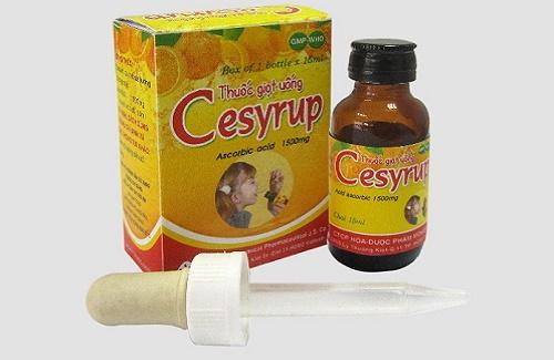 Cesyrup (thuốc giọt uống) và một số thông tin thuốc cơ bản nên chú ý