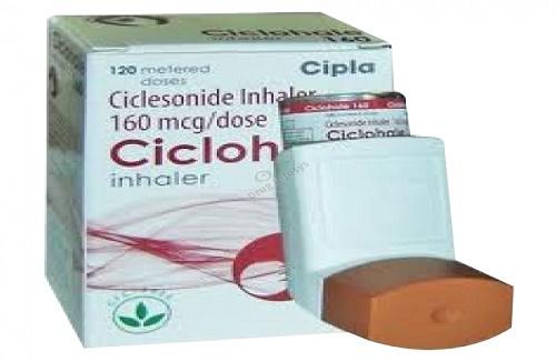 Ciclesonide (thuốc hít đường miệng) và một số thông tin thuốc cơ bản