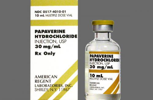 Một số thông tin về Papaverin dung dịch thuốc tiêm