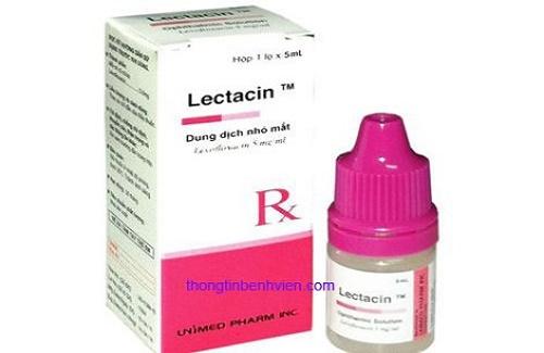 Lectacin (thuốc nhỏ mắt) và một số thông tin thuốc cơ bản nên chú ý