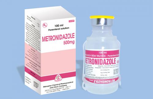 Metronidazol 500mg (thuốc tiêm, Fresenius Kabi Bidiphar)