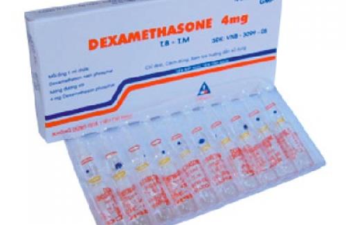 Dexamethasone 4mg/1ml (thuốc tiêm - công ty dược phẩm Vĩnh Phúc)