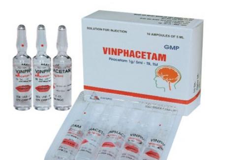 Một số thông tin cần thiết về Vinphacetam (dung dịch tiêm)