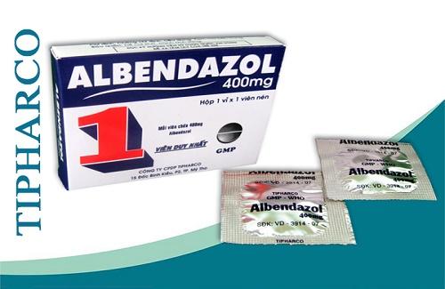 Thuốc tẩy giun Albendazol 400mg và một số thông tin thuốc cơ bản