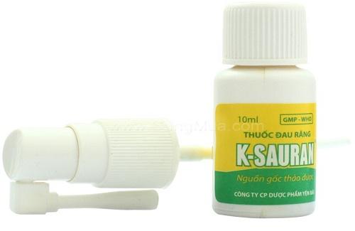 Thuốc đau răng K - SAURAN và một số thông tin thuốc cơ bản