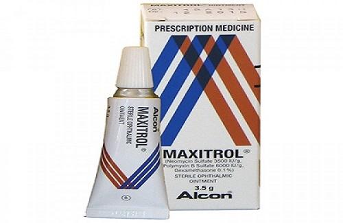 Maxitrol (thuốc mỡ tra mắt) và một số thông tin thuốc cơ bản