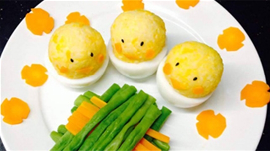 Món ngon mỗi ngày: Cách làm cơm trứng siêu yêu cho bé