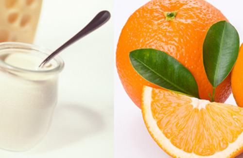 Mách nhỏ các chị em hỗn hợp trị da dầu hiệu quả từ quả cam và sữa chua
