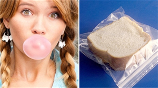 Kẹo cao su, bánh mì làm tăng nguy cơ mắc bệnh truyền nhiễm
