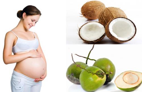 Mang thai 3 tháng đầu có nên uống nước dừa hay không?