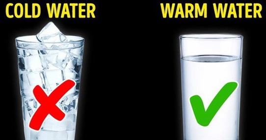 Tưởng rằng nước lạnh sẽ giải nhiệt cho cơ thể nhưng sự thật lại khác