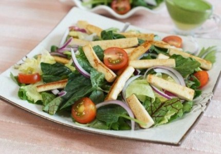 Mách nhỏ cách làm salad rau diếp trộn giúp an thần, lợi tiêu hoá