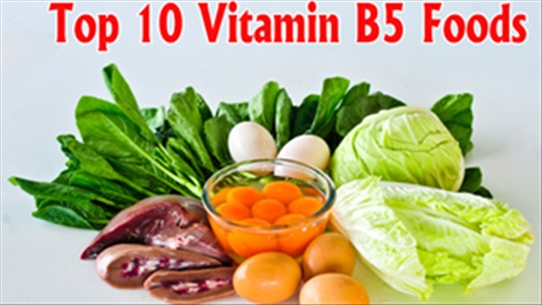 Lợi ích sức khỏe của vitamin B5 bạn đã biết hay chưa?