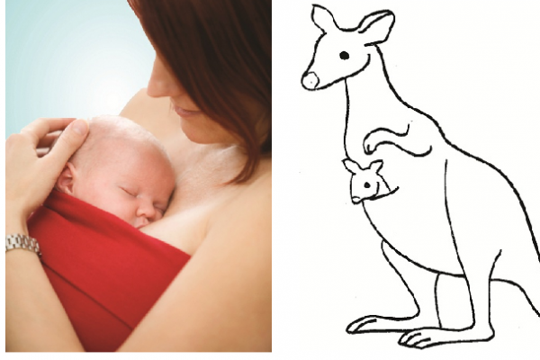 Phương pháp chăm sóc kiểu kangaroo mới dành cho trẻ sơ sinh