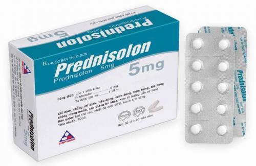 Nguyên nhân viêm khớp, tăng huyết áp do dùng thuốc Prednisolon