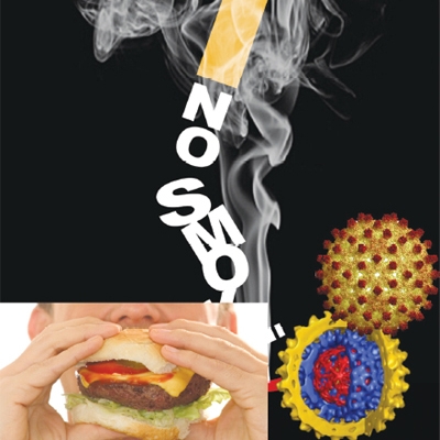 Hút thuốc lá, ăn uống, viêm nhiễm là những lý do gây bệnh ung thư