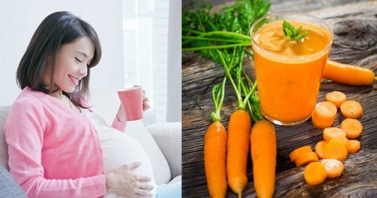 6 lợi ích tuyệt vời khi mẹ bầu thường xuyên ăn cà rốt