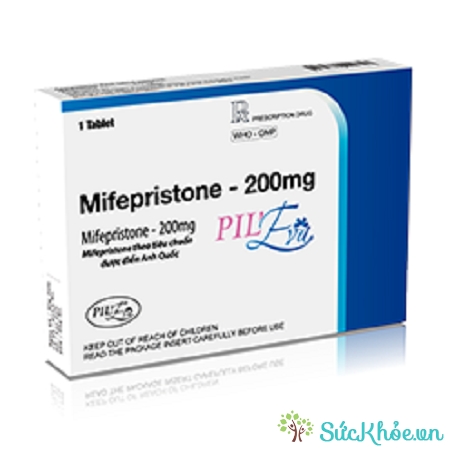 Thuốc tránh thai khẩn cấp Mifepristone 200mg là loại thuốc gây sảy thai