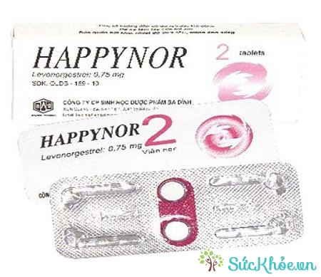 Thuốc tránh thai khẩn cấp Happynor 0,75 mg