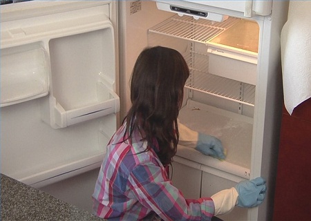 Vệ sinh tủ lạnh thường xuyên cũng là một cách phòng tránh ung thư hiệu quả