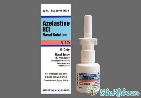 Thuốc azelastine dùng trong trường hợp quá mẫn