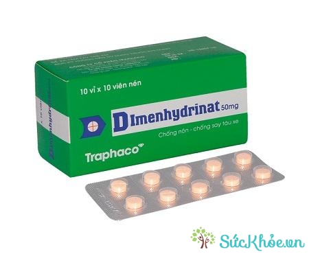Dimenhydrinat là loại thuốc chống say tàu xe được dùng nhiều nhất hiện nay