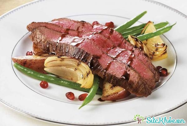 Thịt đỏ là một trong những nguyên nhân ung thư đường ruột